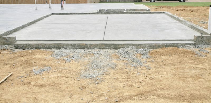 Concrete Lot Installation