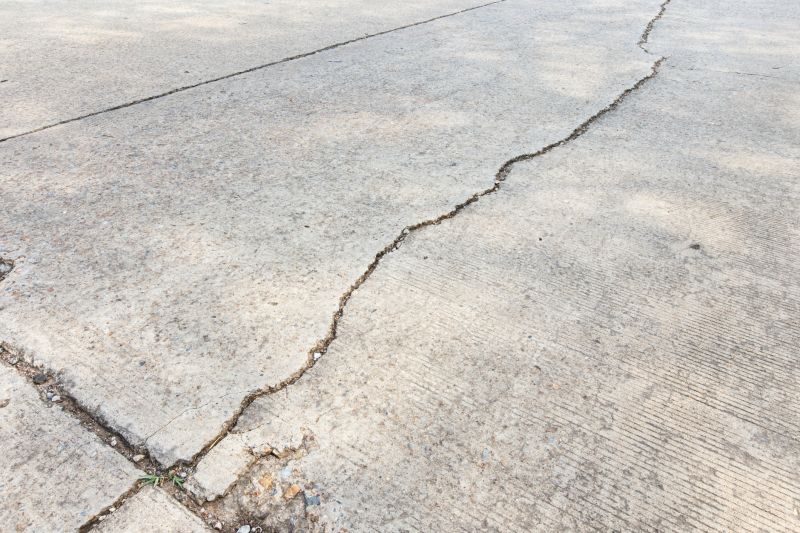 Cracked Driveway Replacement