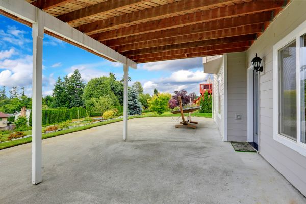 Cement Patio Pouring in Davis