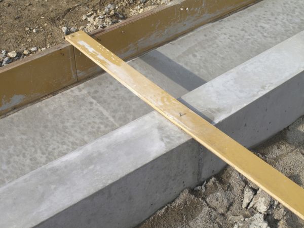 Cement Footing Installation in Davis
