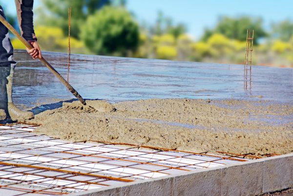 Cement Slab Laying in Davis