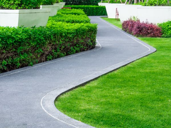 Walkway Curb Installation in Davis