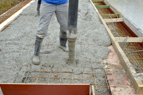 Concrete Base Construction in Davis