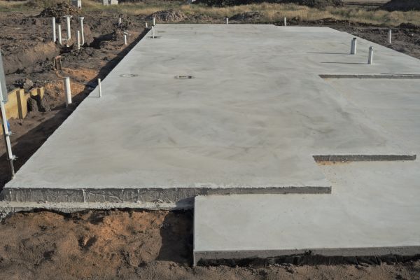 Cement Foundation Installation in Davis