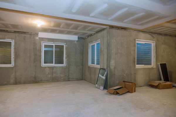 Basement Concrete Installation in Davis