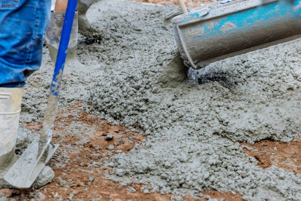 Barn Concrete Pouring in Davis