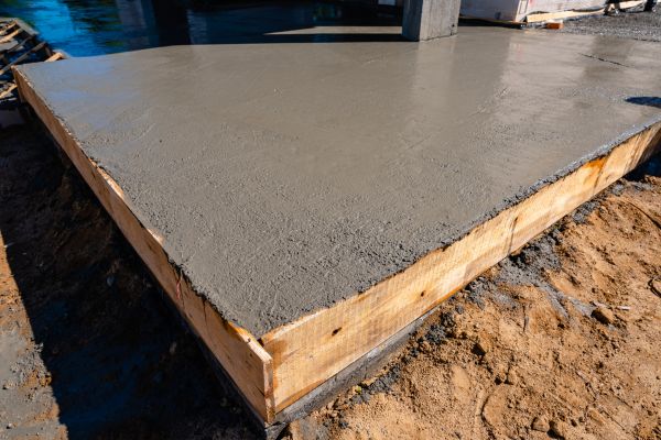 Porch Slab Replacement in Davis