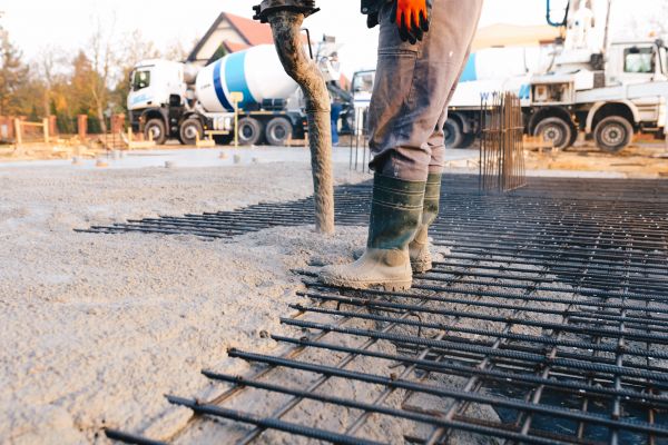 Poured Foundation Installation in Davis