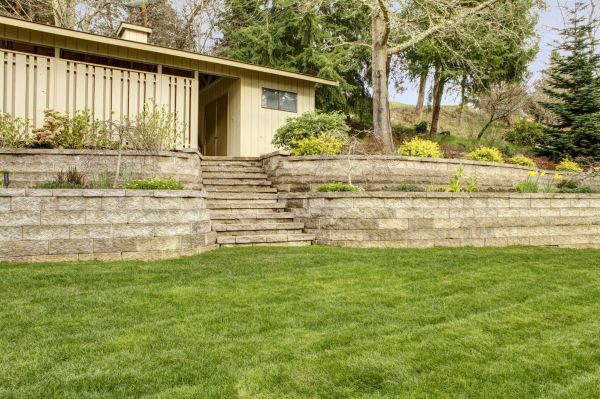 Retaining Wall Construction in Davis
