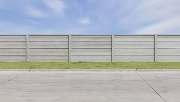 Concrete Fence Installation in Davis