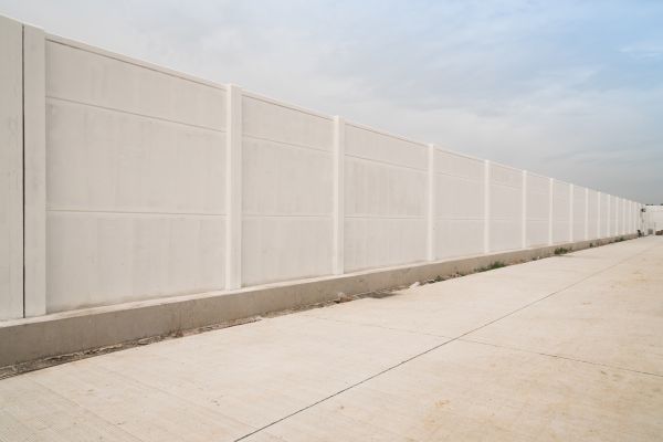 Concrete Fence Construction in Davis