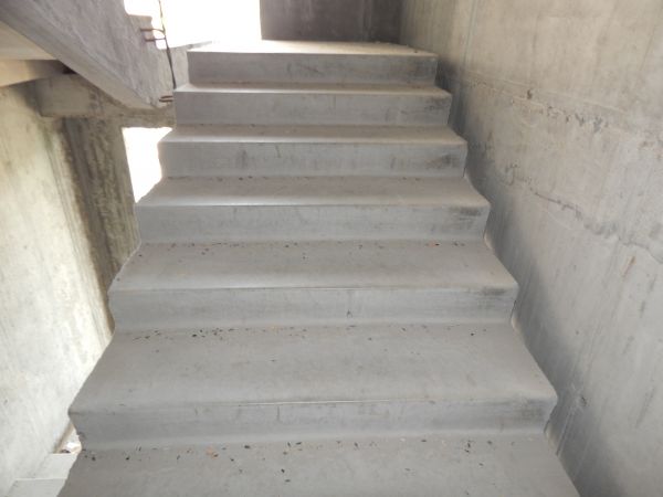 Poured Stair Construction in Davis
