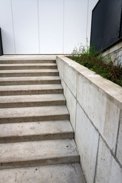 Cement Stair Installation in Davis