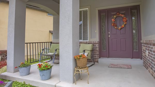 Porch Concrete Laying in Davis