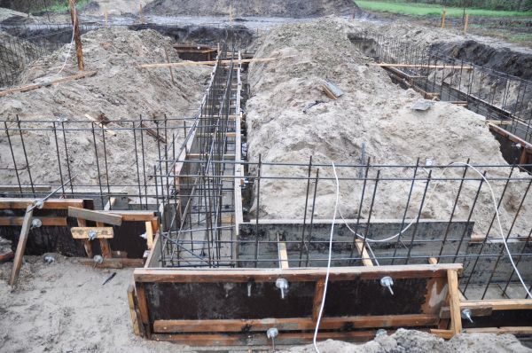 House Footing Construction in Davis