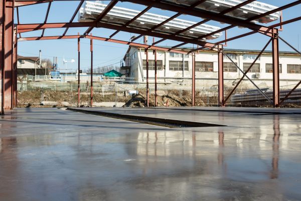 Building Slab Installation in Davis
