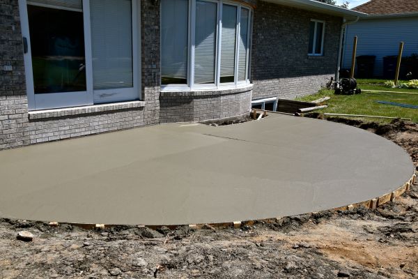 Deck Concrete Construction in Davis