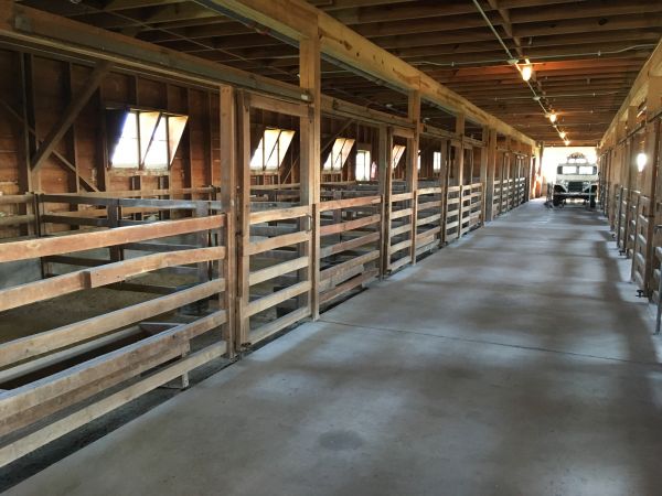 Barn Floor Pouring in Davis