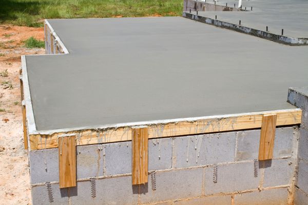 Cost of Concrete Slab Installation in Davis