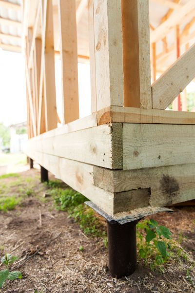 Barn Footing Installation in Davis