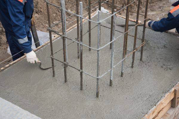Foundation Pad Construction in Davis
