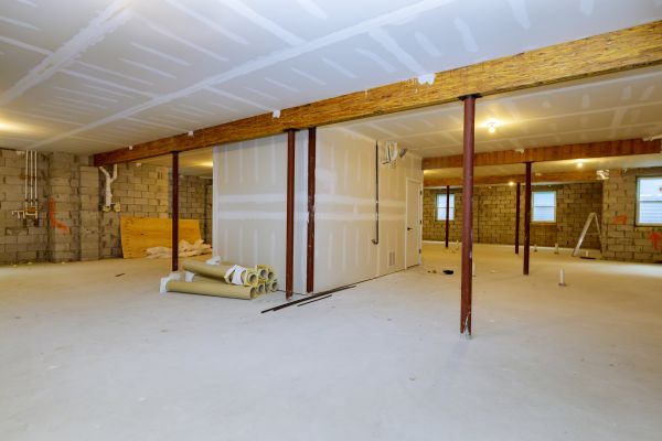 Basement Slab Installation in Davis