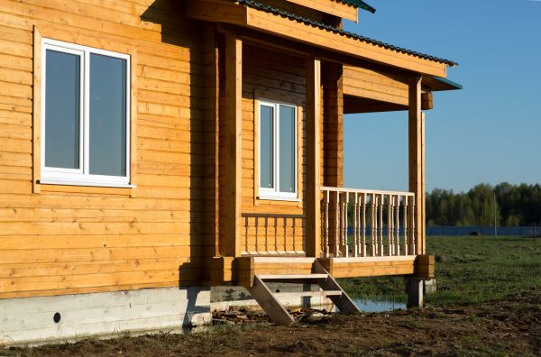 Cabin Footing Construction in Davis