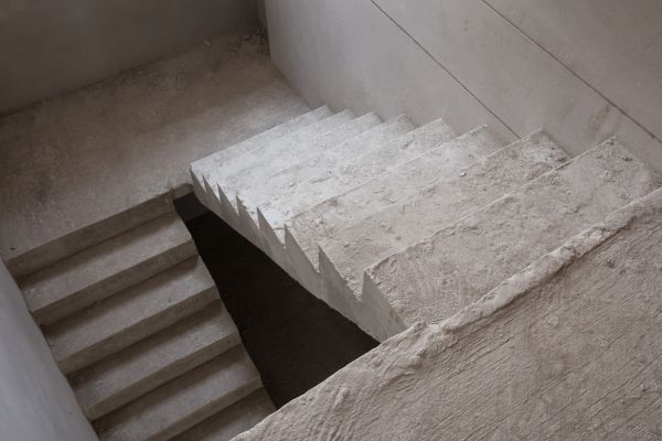 Cement Staircase Construction in Davis