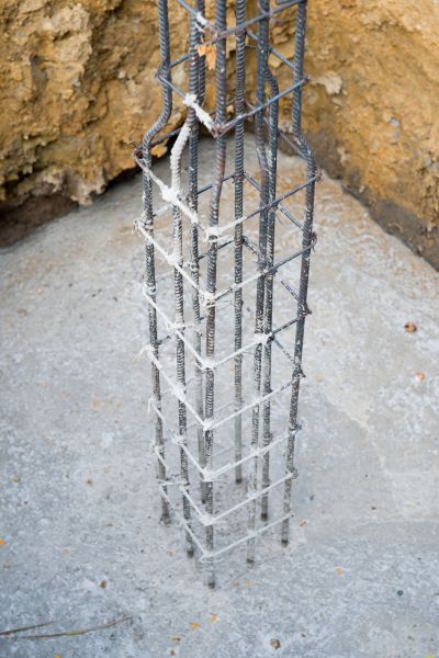 Garage Footing Pouring in Davis