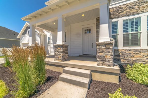Porch Concrete Replacement in Davis