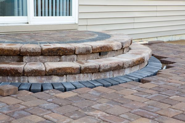 Patio Step Installation in Davis