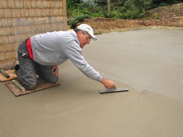 Porch Slab Installation in Davis