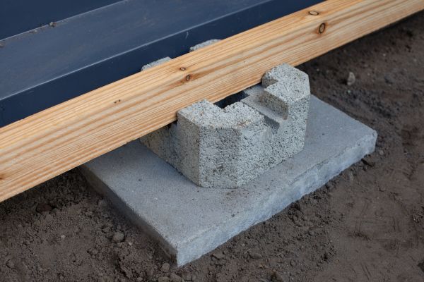 Deck Footing Construction in Davis
