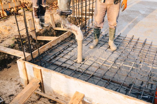 Foundation Concrete Pouring in Davis